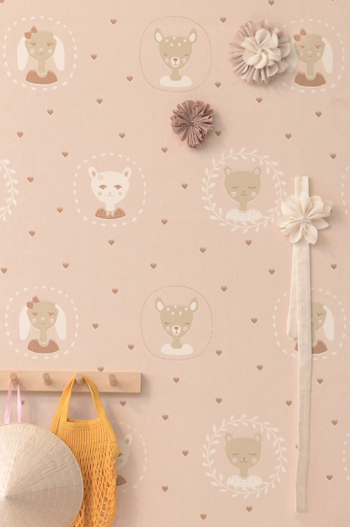 Hearts, Dusty Warm Pink, Majvillan 5